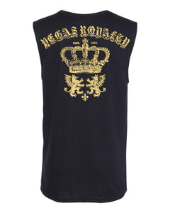 Vegas Royalty Vintage Crown Summer Muscle Tank