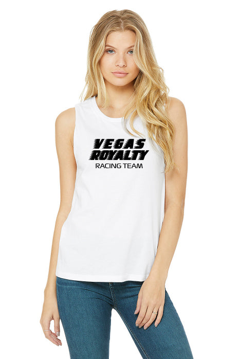 Vegas Royalty Racing Team Women's Jersey Muscle Tank
