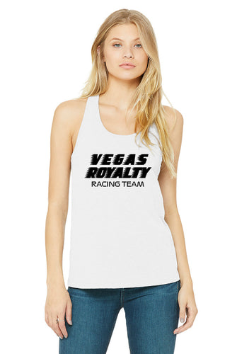 Vegas Royalty Racing Team Women's Jersey Racerback Tank