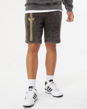 Load image into Gallery viewer, Vegas Royalty Grand Prix Mineral Wash Fleece Shorts