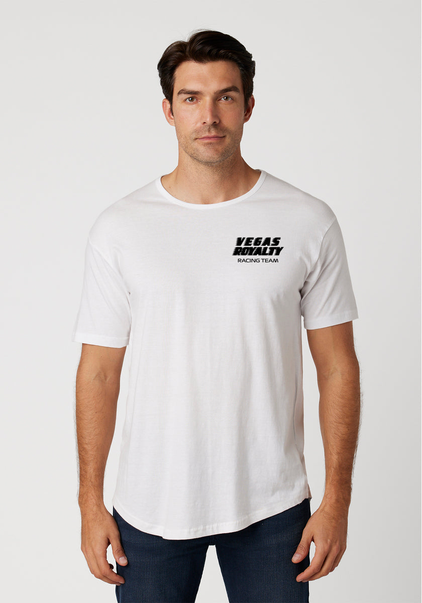 Vegas Royalty Racing Team Drop Tail Tee