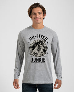 Vegas Royalty Jiu Jitsu Junkie Long Sleeve Tee