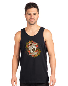 Vegas Royalty Royal Flush Men's Tank Top