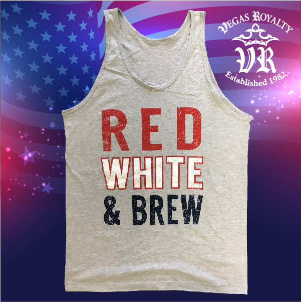 Red White & Brew Tank Top