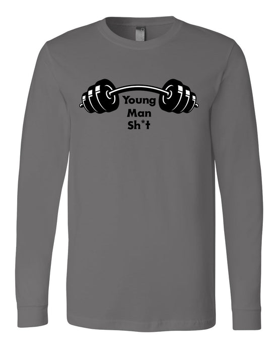 Young Man Sh*t Jersey Long Sleeve Tee