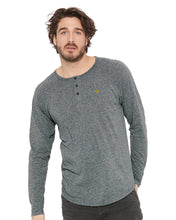 Load image into Gallery viewer, Vegas Royalty Crown Triblend Long Sleeve Henley