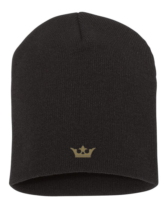 Vegas Royalty Crown Short Beanie