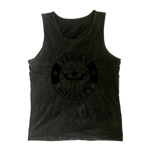 Vegas Royalty Inspired Dye Tank Top