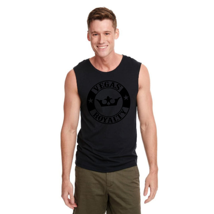 Vegas Royalty Emblem Muscle Tank