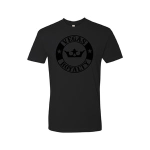 Vegas Royalty Emblem Unisex Poly Cotton Tee