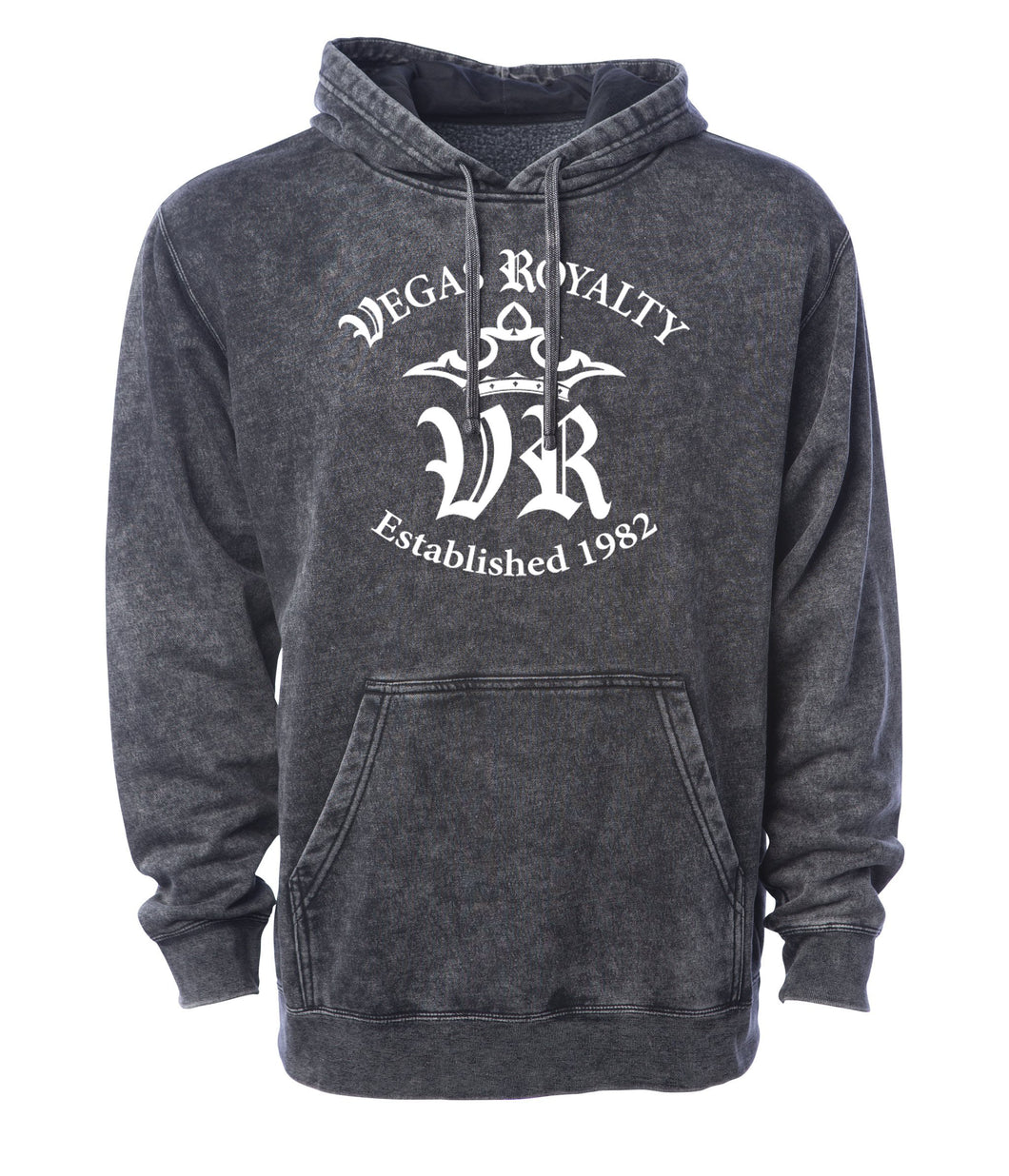 Vegas Royalty OG Logo Mineral Wash Unisex Hoody